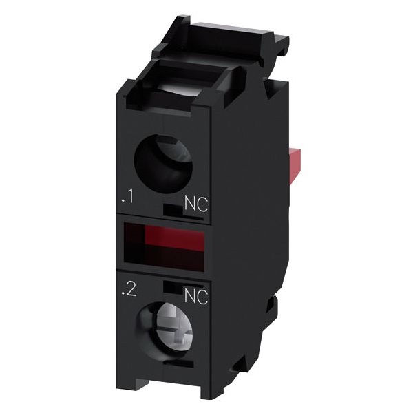 Elemento Contato 1NF para Botão 3SU1 Sirius Conexão para Parafuso