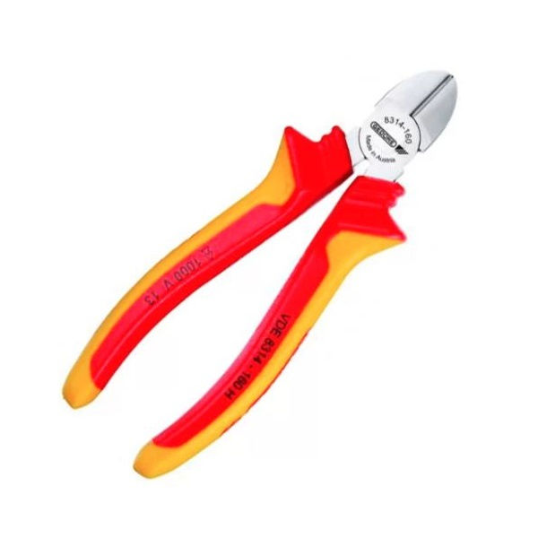 Alicate Corte Diagonal Isolado 1000V 6.1/2" VDE8314-160H 160 mm