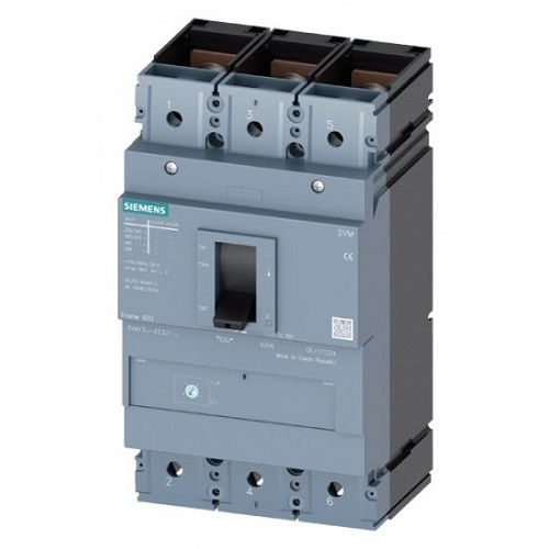 Disjuntor Termomagnético Fixo Tripolar 3VM13 400A 55 KA/36 KA 220/380VCA Caixa Moldada