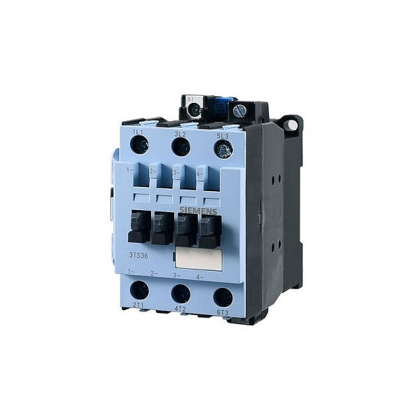 Contator Principal Tripolar 45A S2 1NA+1NF 110VCA 50/60 Hz 3TS36 Smart Conexão para Parafuso