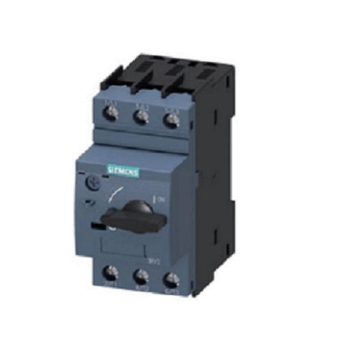 Disjuntor Motor Tripolar 3RV2021 30,00-36,00A Classe 10 com Acionamento Rotativo DIN S0 Conexão para Parafuso