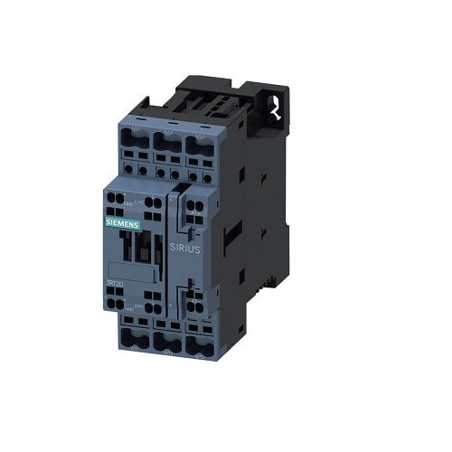 Contator Principal Tripolar 32A S0 1NA+1NF 24VCC 3RT2027 Conexão para Mola