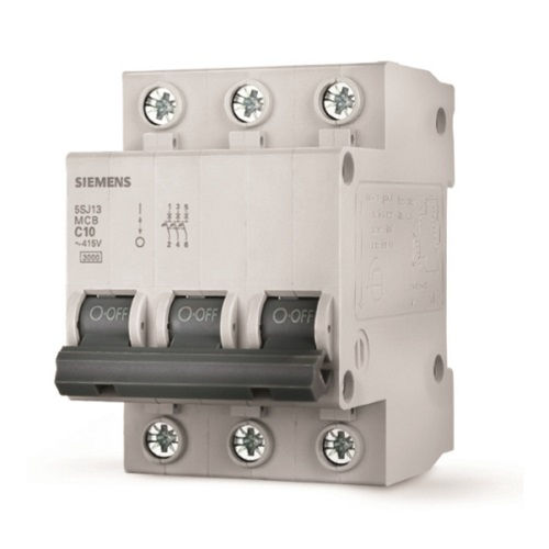 Disjuntor Termomagnético Fixo Tripolar 5SJ13 C 63A 5 KA/3 KA 220/380VCA DIN