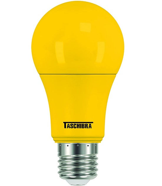 Lâmpada Lâmpada LED 5W A60 TKL Colors E27 Bivolt Amarela Anti-Inseto 15.000H