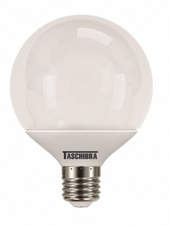 Lâmpada Lâmpada LED 9,5W Globo Leitoso E27 Bivolt 3000K 800 lm 15.000H