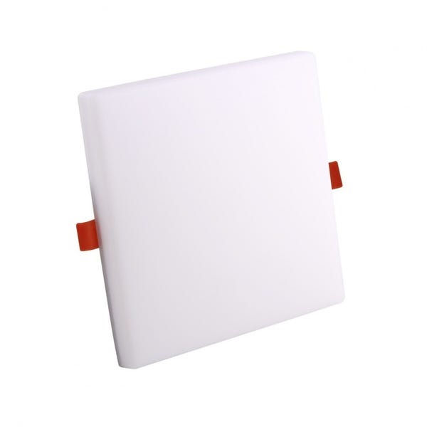 Painel Led Embutir/Sobrepor 12W Frameless Quadrado 100x100x16 mm 1200 lm 6500K Bivolt 20.000H