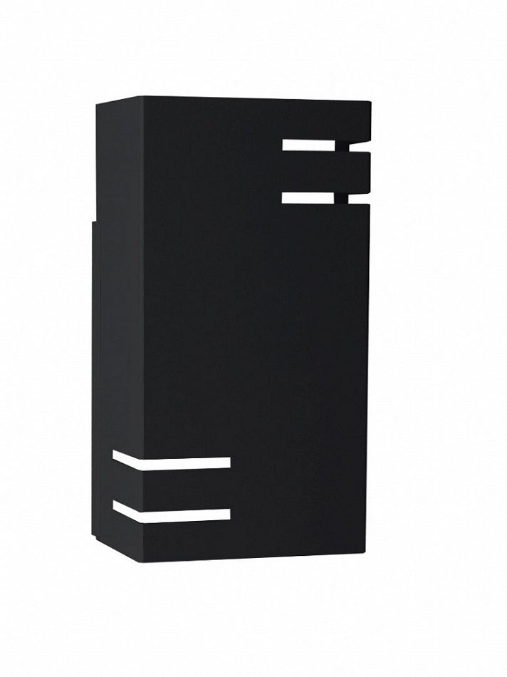 Arandela Led Sobrepor 10W Alumínio 2700K Preto RAY Bivolt