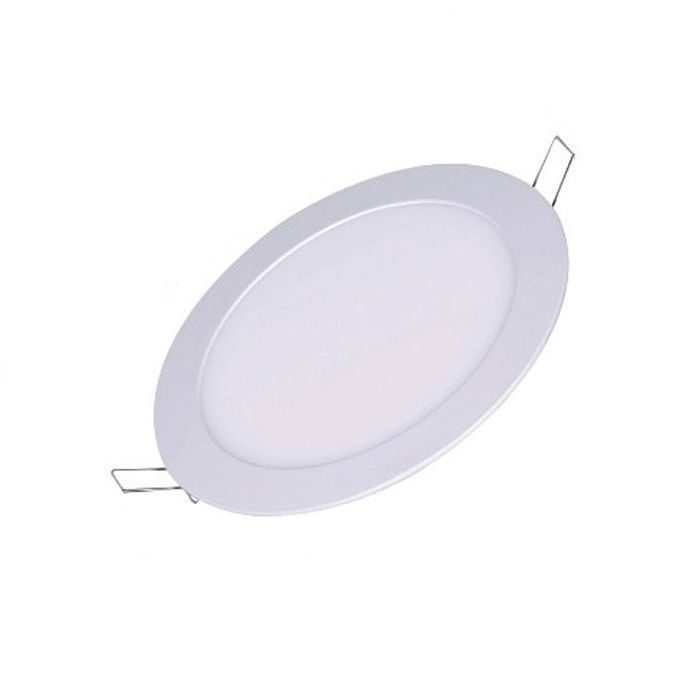 Painel Led Embutir 6W Alumínio Redondo 120x19 mm 360 lm 6500K Bivolt LUX 20.000H