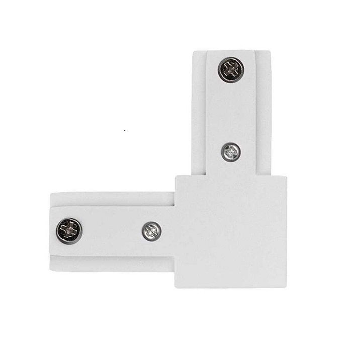 Conexão Conexão para Trilho Eletrificado 90G 250VCC 5A Direct Branco