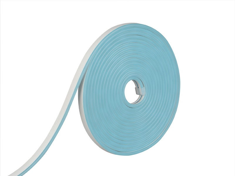 Fita Led 12VCC 5 M Aquamarine Neon FLEX IP65 8W/M com Fonte Bivolt 15.000H