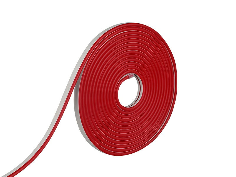 Fita Led 12VCC 5 M Vermelha Neon FLEX IP65 8W/M com Fonte Bivolt 15.000H