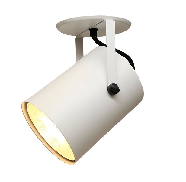 Spot Sobrepor Alumínio 20W Direcionável para Lâmpada LED PAR30 Branco Redondo Cannon