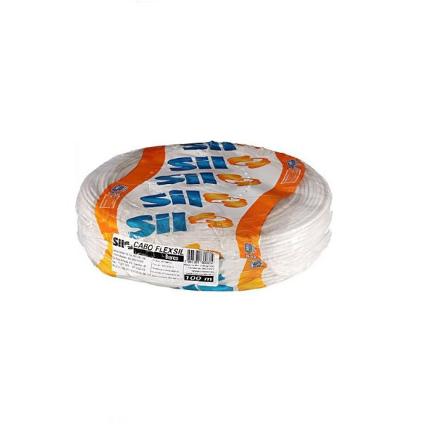 Cabo Cobre Isolado PVC 70G 750V 1x 6,00 mm² Flexível Branco NBR 247-3 Classe 5