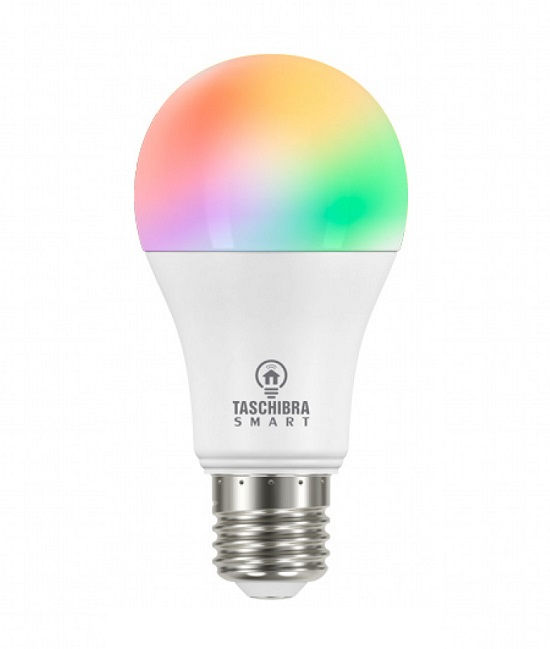 Lâmpada LED 10W Rgb Wi-fi E27 Bivolt v Taschibra