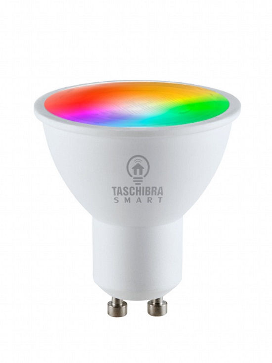 Lâmpada Lâmpada LED 4,8W MR16 Smart Wi-fi RGB GU10 Bivolt 25.000H