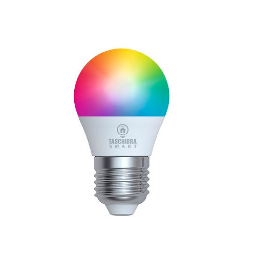 Lâmpada Lâmpada LED 6W Bolinha G45 RGB Wi-fi E27 Bivolt 15.000H