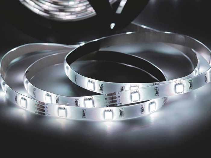 Fita Led 12VCC 2 M 6500K IP20 2,5W/M com Fonte Bivolt 15.000H