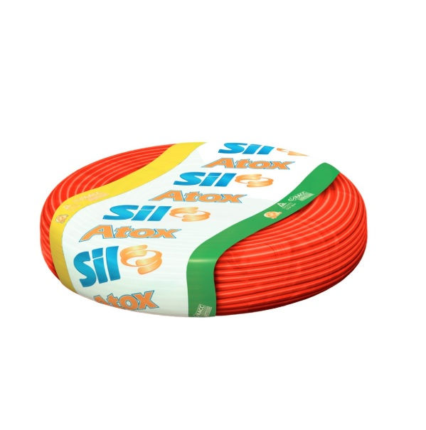 Cabo Cobre Isolado PVC 70G 750V 1x 4,00 mm² ATOX FLEX Vermelho NBR 13248 Classe 5