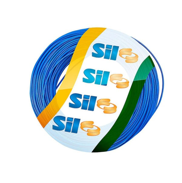 Cabo Cobre Isolado PVC 70G 750V 1x 0,50 mm² Flexível Azul NBR 247-3 Classe 5