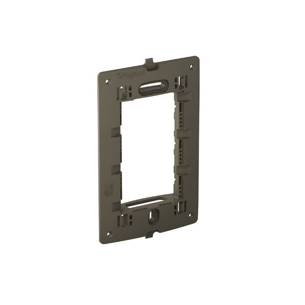 Suporte Para Placa 3 Módulos PVC 4x2 CZ Pial Nereya