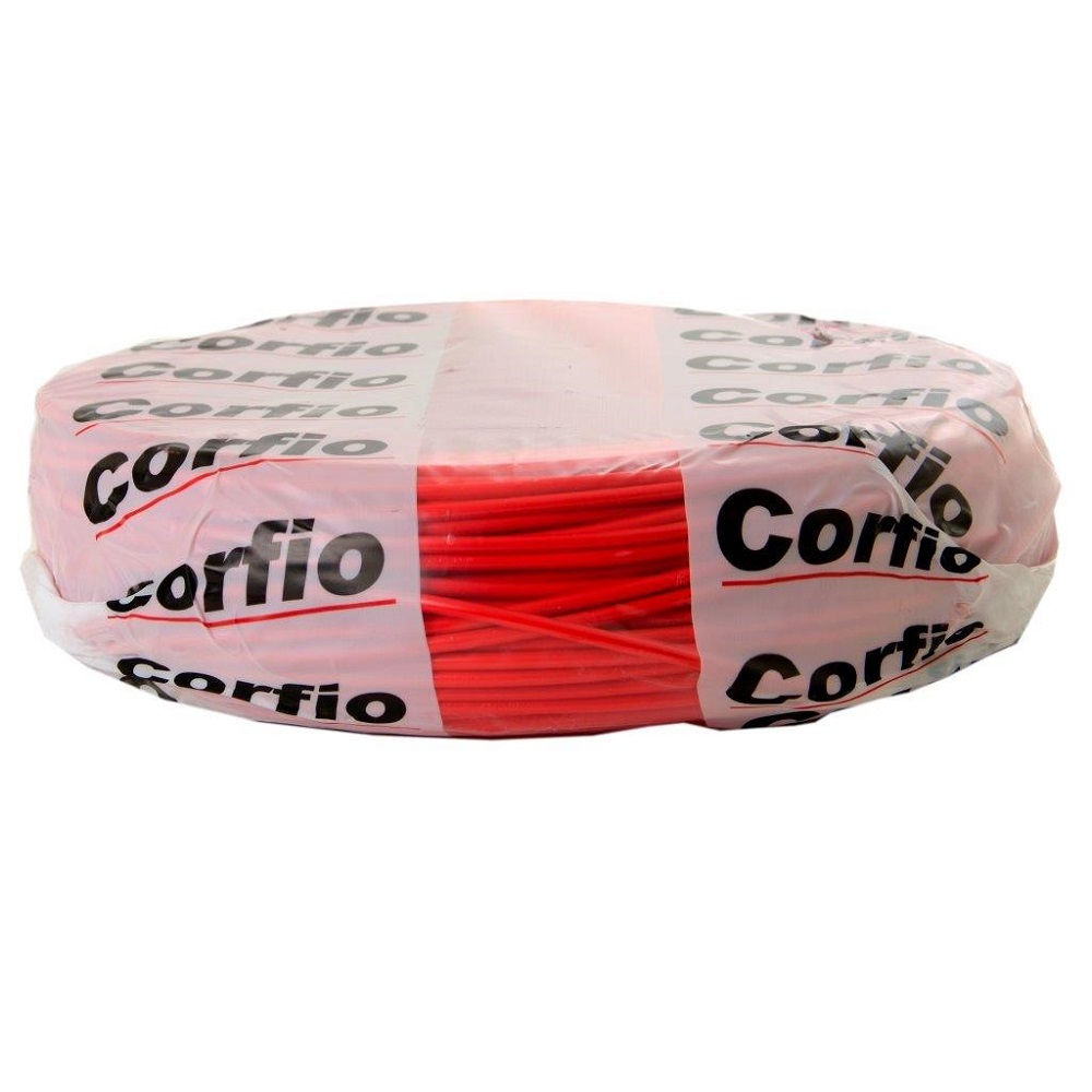 Cabo Cobre Isolado PVC 70G 750V 1x 1,00 mm² Flexível Vermelho NBR 247-3 Classe 5