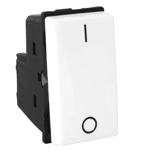 Módulo Módulo Interruptor Intermediário 10A/250VCA PVC Branco POP com Marcação I-O