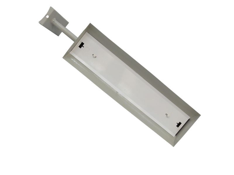 Luminária pública Luminária Pública 2x20/18/16W Chapa Alumínio com Soquete G13 Refletor Chapa sem Grade