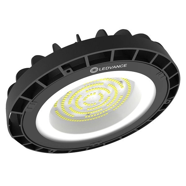 Luminária Industrial LED Sobrepor 1X125W Alumínio Com Difusor Acrílico