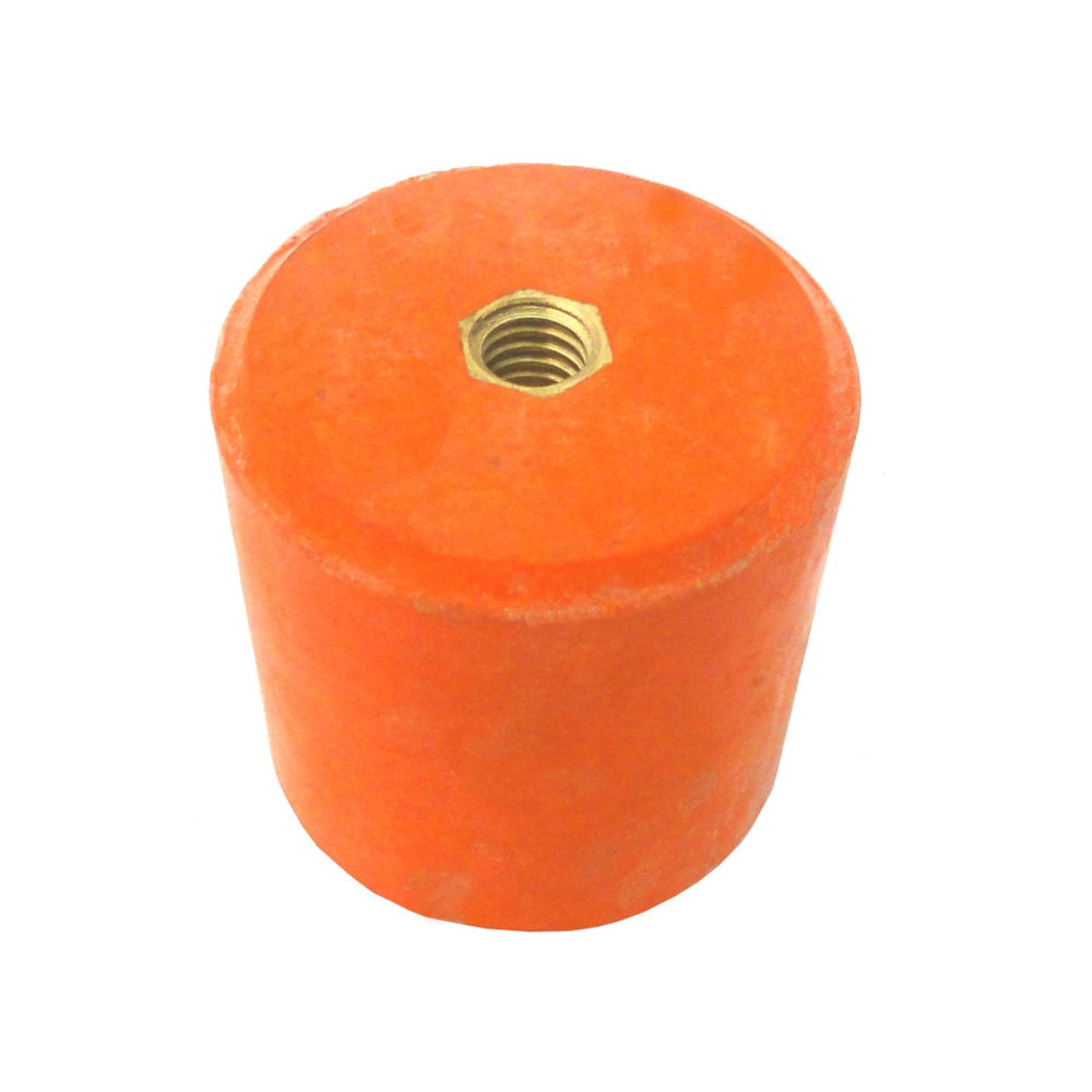 Isolador Epóxi Paralelo 60x60 mm 3/8" para Barramento