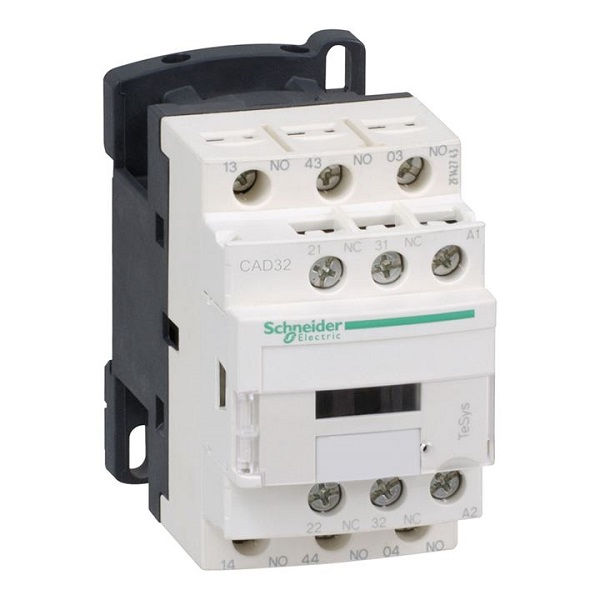 Contator Auxiliar 10A 3NA+2NF 110VCA 50/60 Hz CAD32 Tesys-d Conexão para Parafuso