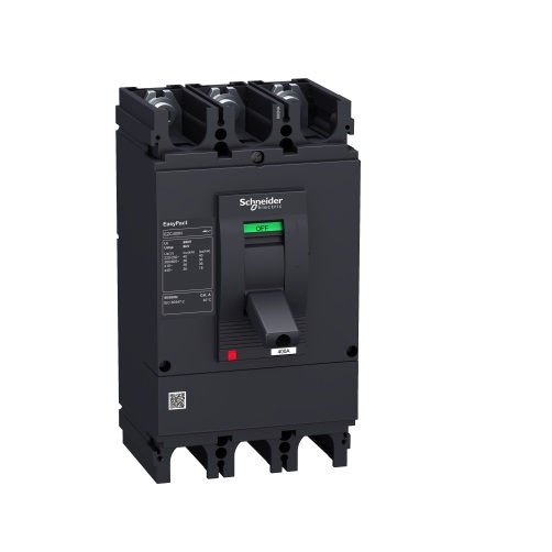 Disjuntor Termomagnético Fixo Tripolar EZC400N 320A 40 KA/36 KA 220/380VCA Caixa Moldada
