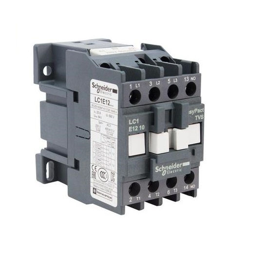 Contator Principal Tripolar 12A 1NA 110VCA 50/60 Hz LC1E12 Tesys-e Conexão para Parafuso