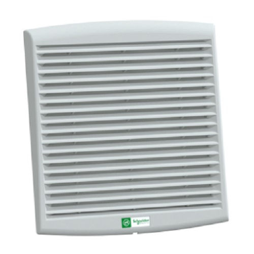 Conjunto Ventilação PVC com Grelha e Filtro 223x223 mm