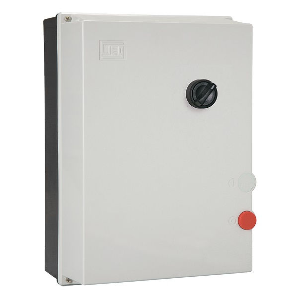 Chave de Partida Reversora PRW com Contator+Rele 1,50 CV 4,00-6,30A 220VCA 60 Hz