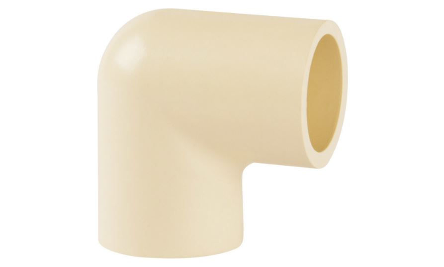 Joelho Super CPVC 90G Soldável 22 mm Ultratemp Flowguard Água Quente