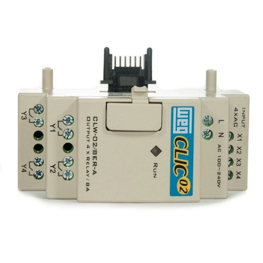 Automação Automação Módulo Expansão para Logo . 4DI/4DO 100-240VCA Saída a Relé . .