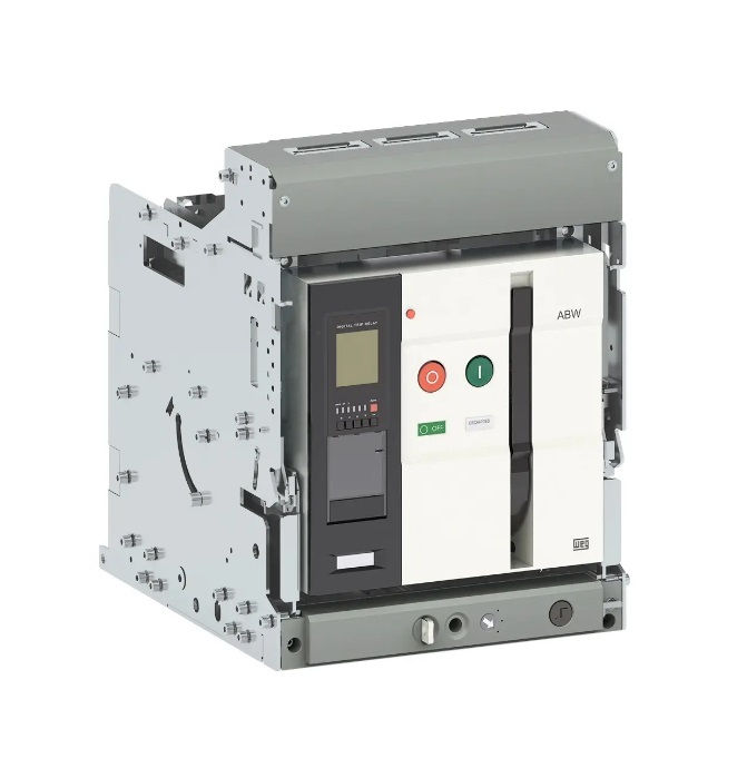 Disjuntor Extraível Tripolar ABW08 800A 65 KA 690V Caixa Aberta 5NA+5NF sem Unidade Proteção