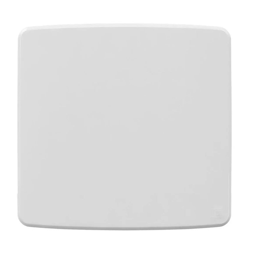 Placa PVC Cega 4x4 Branca Linha Compose