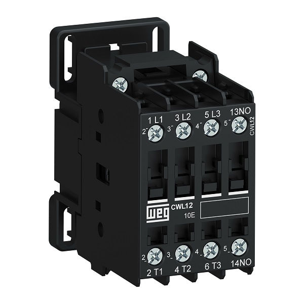 Contator Principal Tripolar 12A 1NA 220VCA 50/60 Hz CWL12 Conexão para Parafuso