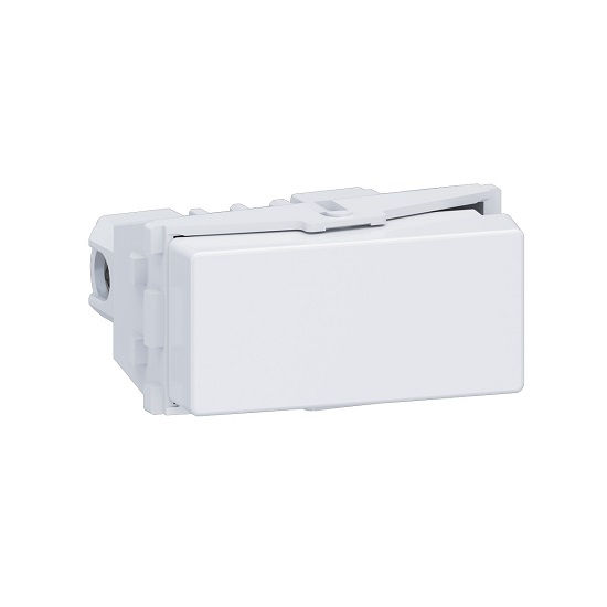 Módulo Módulo Interruptor Simples 10A/250VCA PVC Branco Linha Equille para Tampa Wetzel