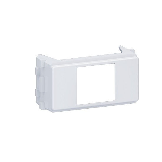 Módulo Módulo Frontal para Conector RJ45 sem Conector PVC Branco Linha Equille para Tampa Wetzel