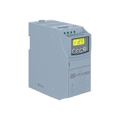 Inversor Frequência Inversor Frequência CFW300 2,00 CV/1,5 kW Serviço Normal 7,3A sem Filtro Trifásico com Display LCD 220VCA 50/60 Hz IP20