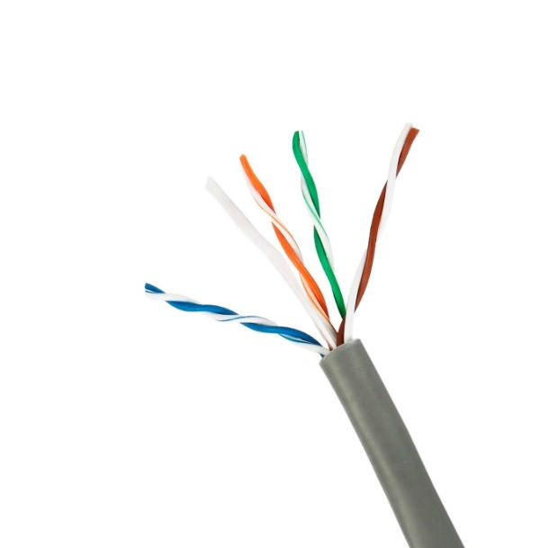 Cabo Cobre Telefônico Interno 5 Pares 0,40 mm² CCI Cinza Rolo com 200 M