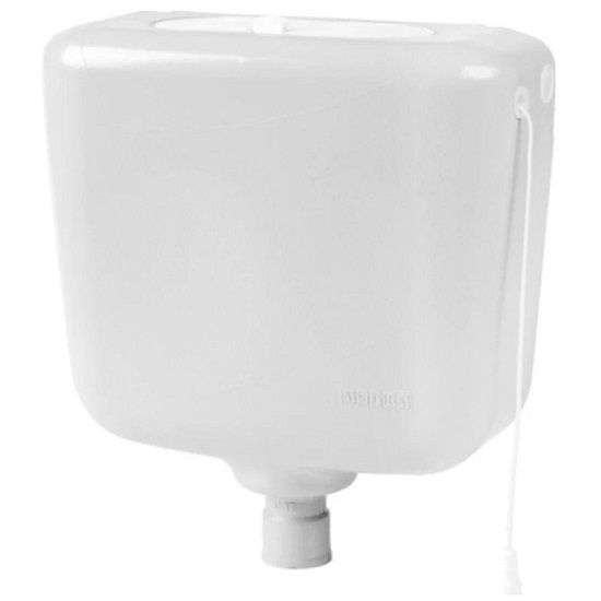 Caixa Descarga PVC 9 Litros Branca