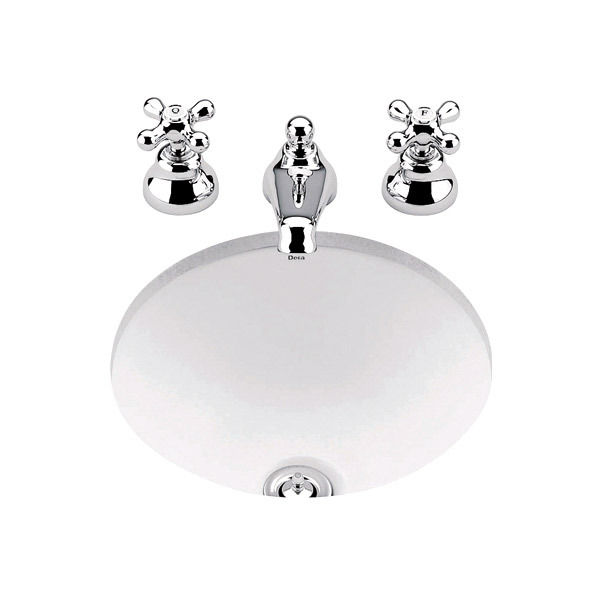 Cuba Redonda Universal Embutir 360 mm Branca