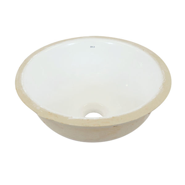 Cuba Redonda Universal Embutir 360 mm Branca