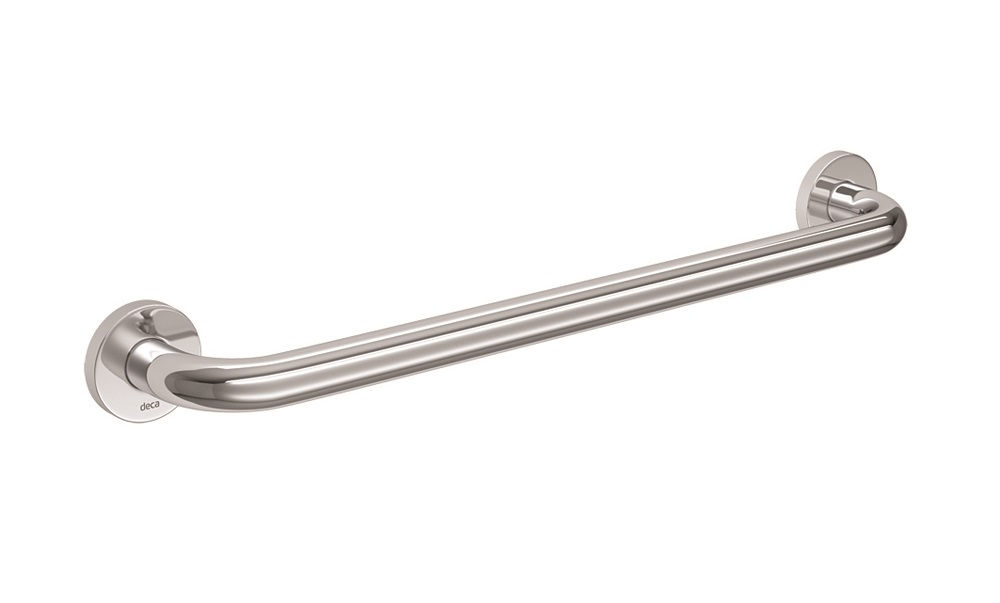 Barra Apoio PCD Aço INOX Cromada 520 mm Conforto