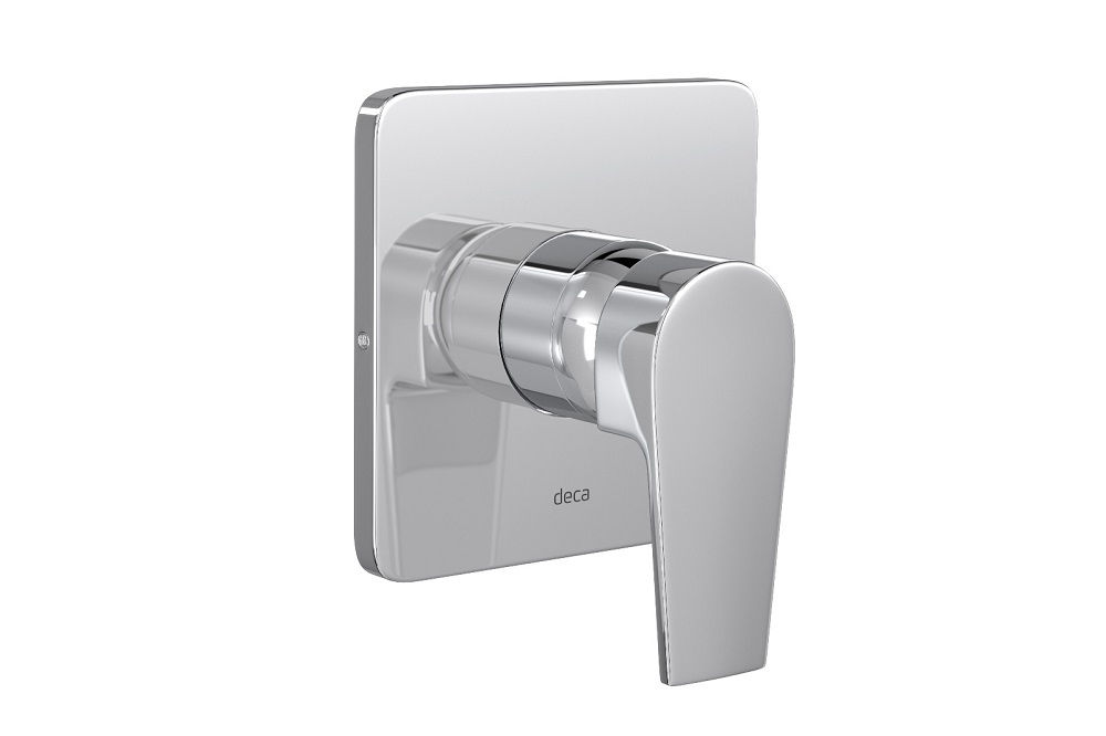 Metal Acabamento Monocomando Chuveiro Cromado Level