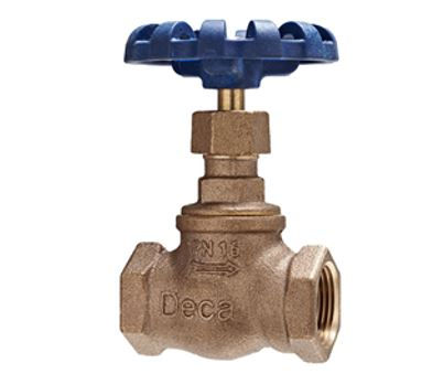 Válvula Válvula Bronze Globo com Disco Removível Passagem Plena 3/4"