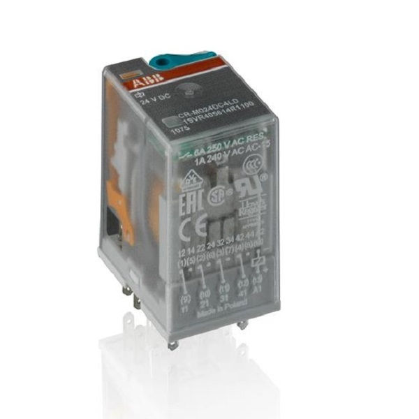 Relé Interface Relé Interface 1SVR 6A 48VCC 4 Contatos Reversíveis Plugável